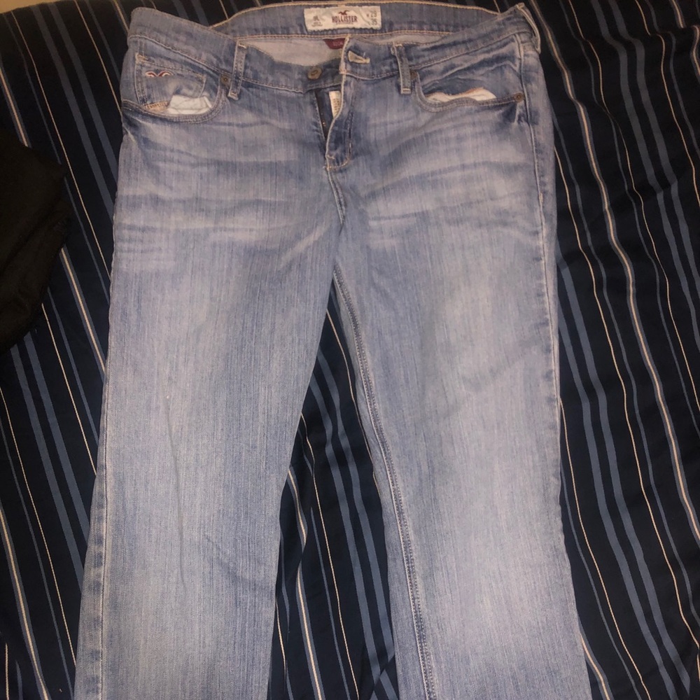 Hollister light blue jeans